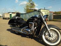Рамки для боковых кофров с защитным забором. На Suzuki Boulevard C50T Рамки для боковых кофров с защитным забором. На Suzuki Boulevard C50T